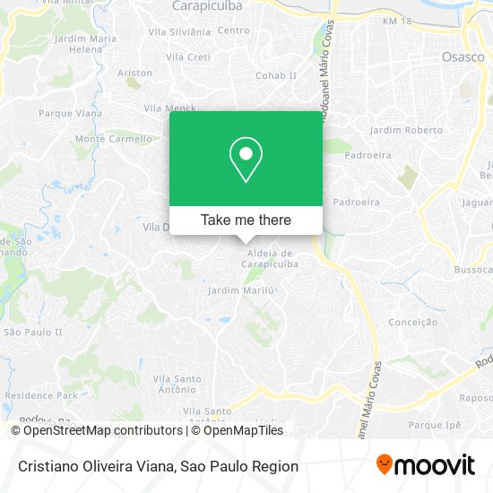 Cristiano Oliveira Viana map