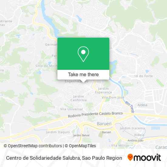 Centro de Solidariedade Salubra map