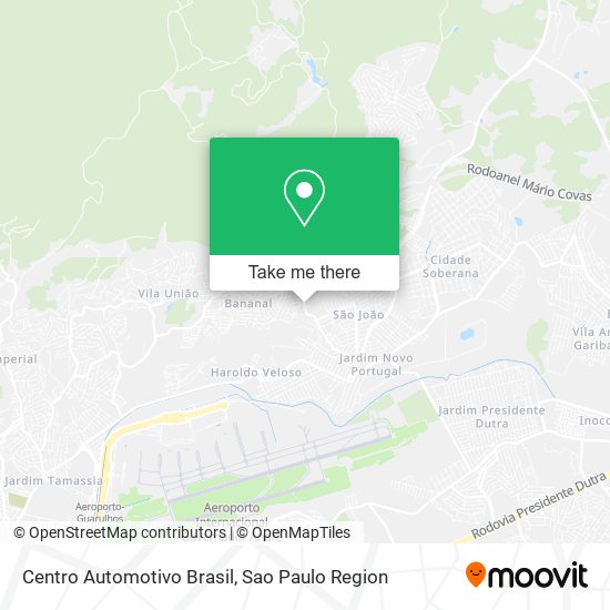 Centro Automotivo Brasil map