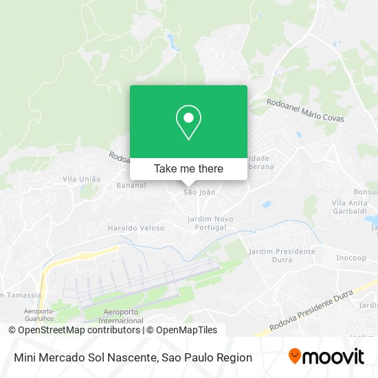 Mini Mercado Sol Nascente map