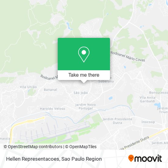 Hellen Representacoes map