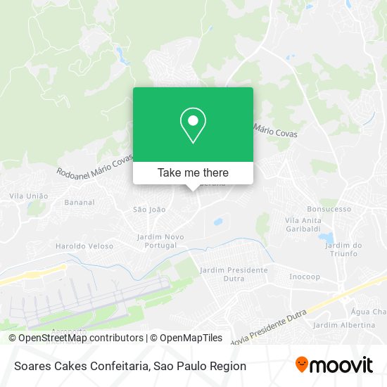 Soares Cakes Confeitaria map