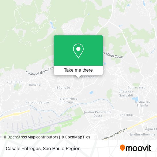 Casale Entregas map
