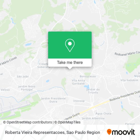 Roberta Vieira Representacoes map