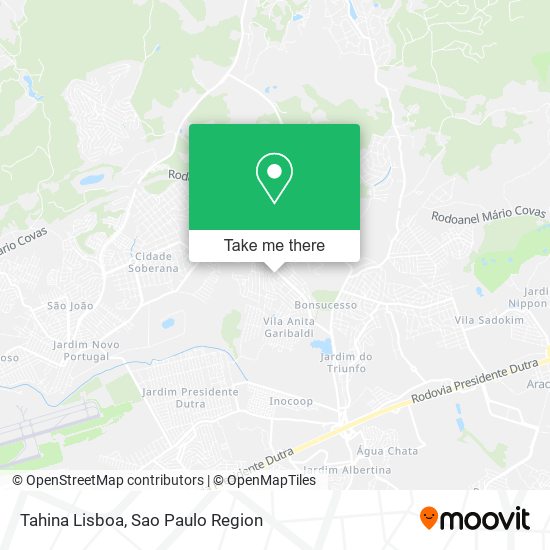 Tahina Lisboa map