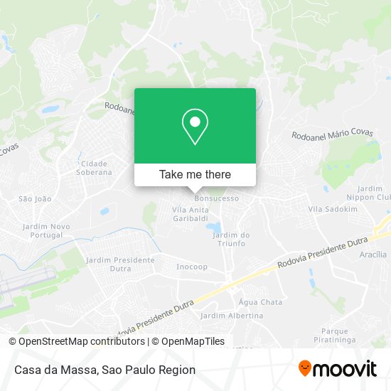 Casa da Massa map