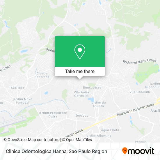Clinica Odontologica Hanna map