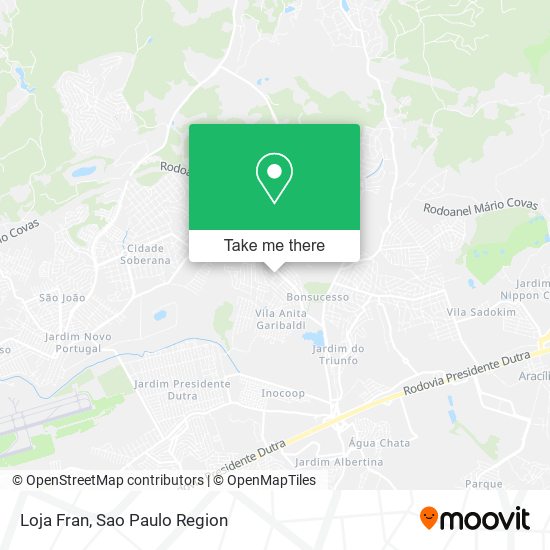 Loja Fran map