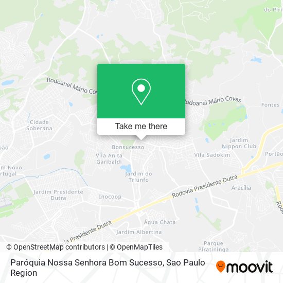 Paróquia Nossa Senhora Bom Sucesso map