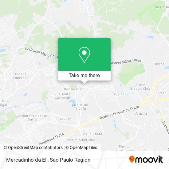 Mercadinho da Eli map