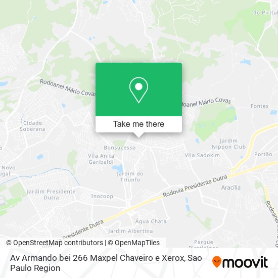 Av Armando bei 266 Maxpel Chaveiro e Xerox map