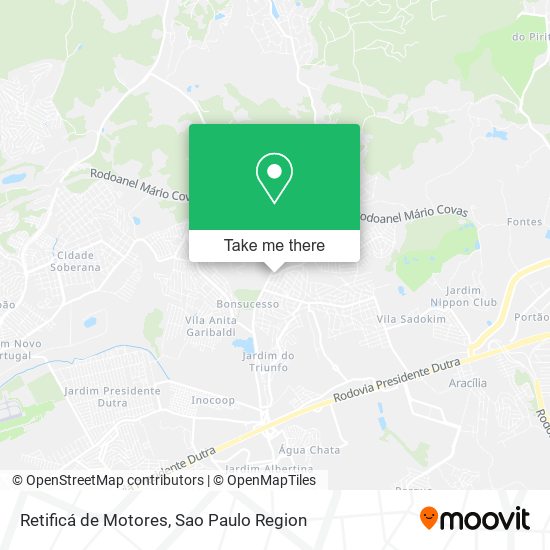 Retificá de Motores map