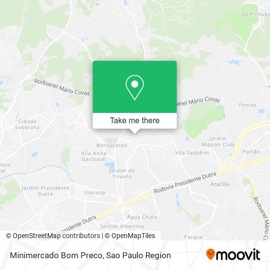 Minimercado Bom Preco map