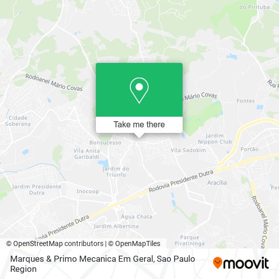 Marques & Primo Mecanica Em Geral map