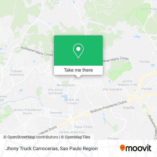 Jhony Truck Carrocerias map