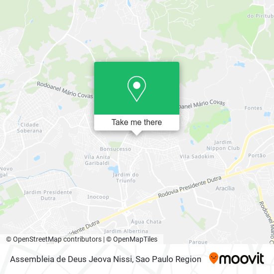 Assembleia de Deus Jeova Nissi map