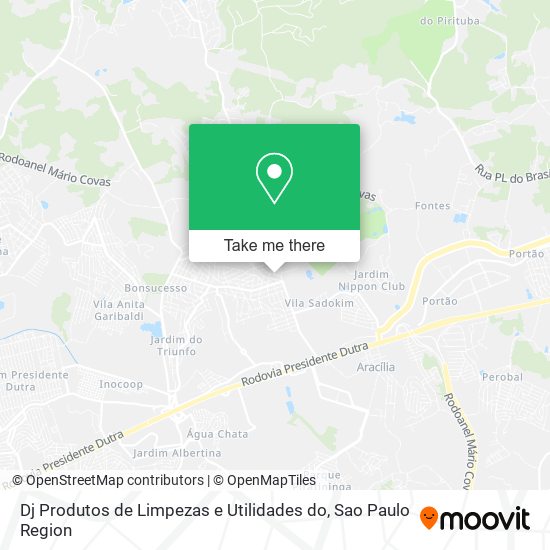 Dj Produtos de Limpezas e Utilidades do map