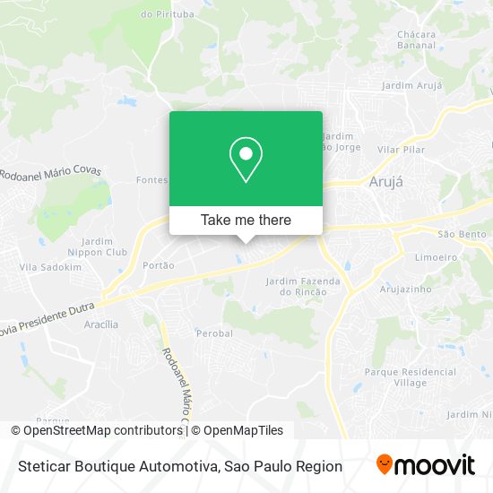 Steticar Boutique Automotiva map