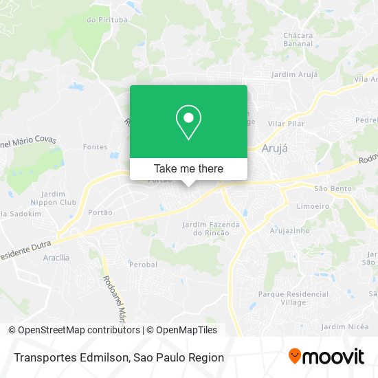 Transportes Edmilson map