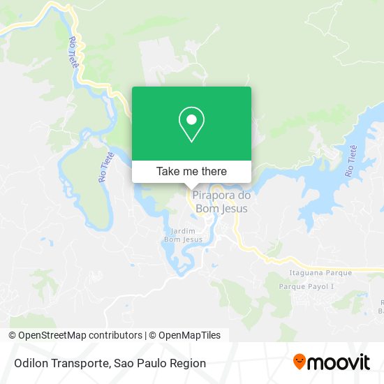 Odilon Transporte map