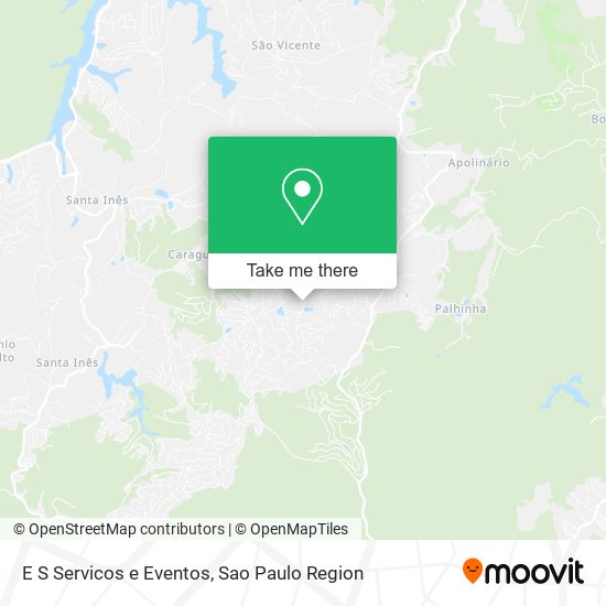 E S Servicos e Eventos map