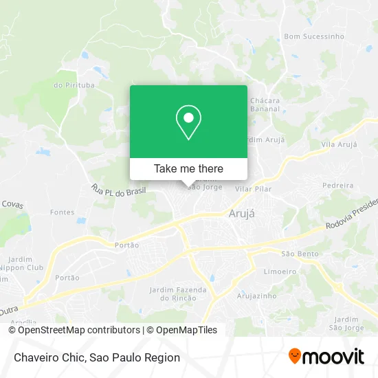Chaveiro Chic map