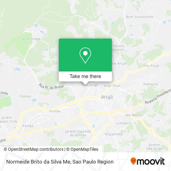 Normeide Brito da Silva Me map