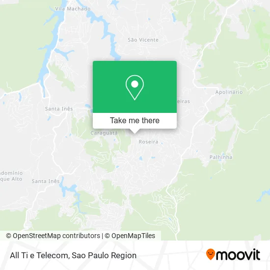 All Ti e Telecom map