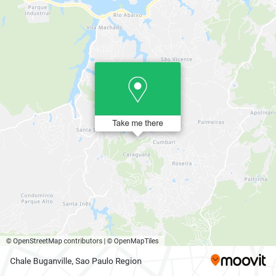Chale Buganville map