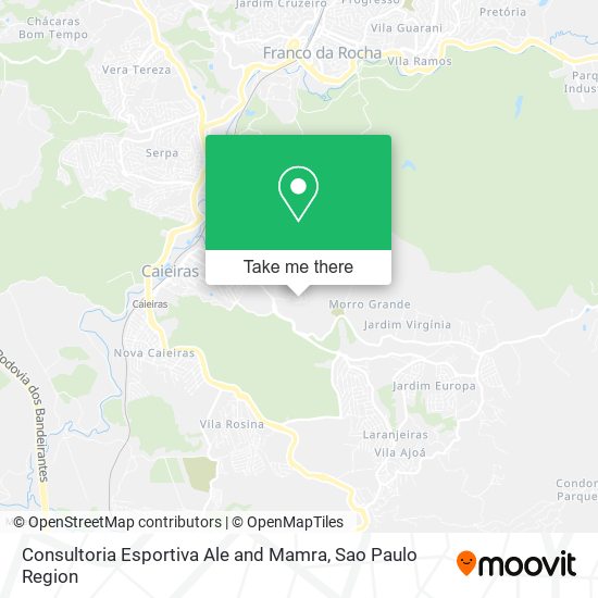 Consultoria Esportiva Ale and Mamra map