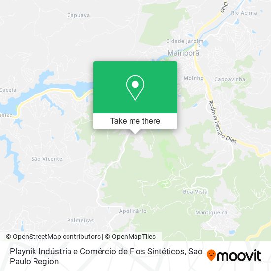 Playnik Indústria e Comércio de Fios Sintéticos map