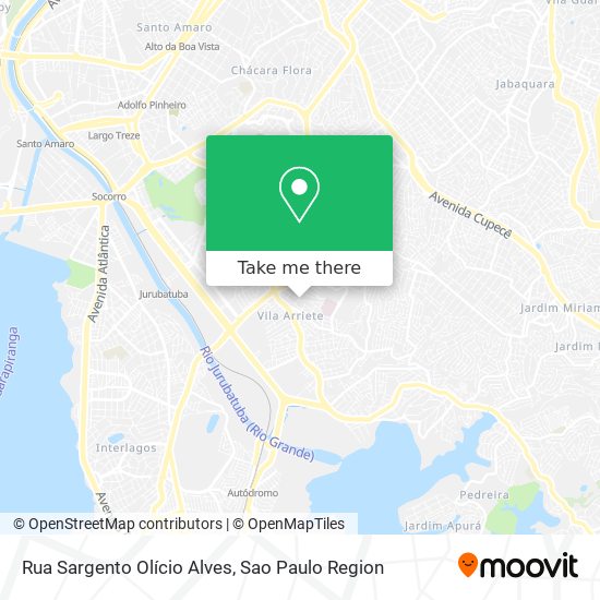 Rua Sargento Olício Alves map