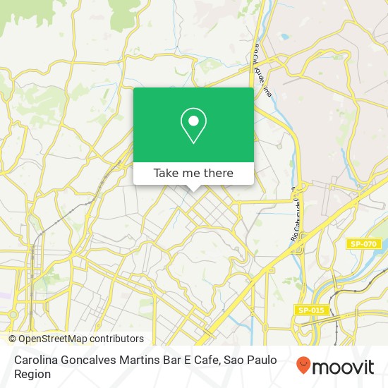 Mapa Carolina Goncalves Martins Bar E Cafe