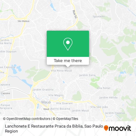 Lanchonete E Restaurante Praca da Biblia map