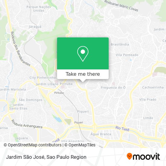 Jardim São José map