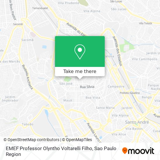 EMEF Professor Olyntho Voltarelli Filho map