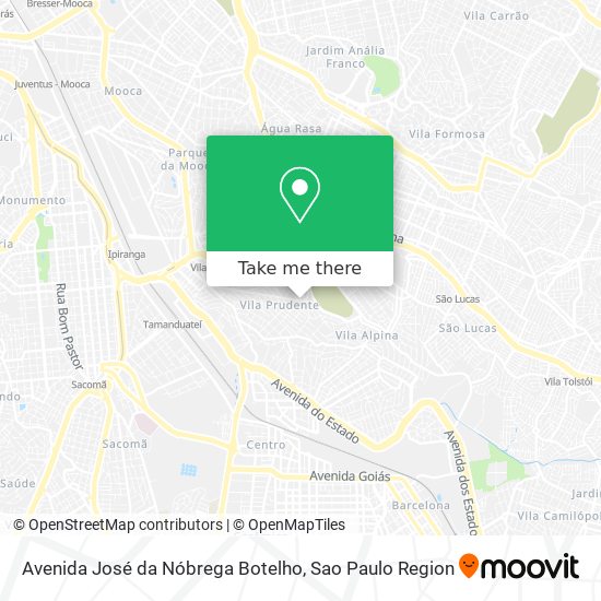 Avenida José da Nóbrega Botelho map