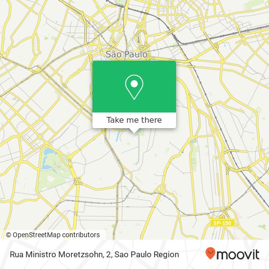 Rua Ministro Moretzsohn, 2 map