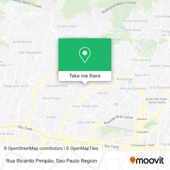 Rua Ricardo Pimpão map