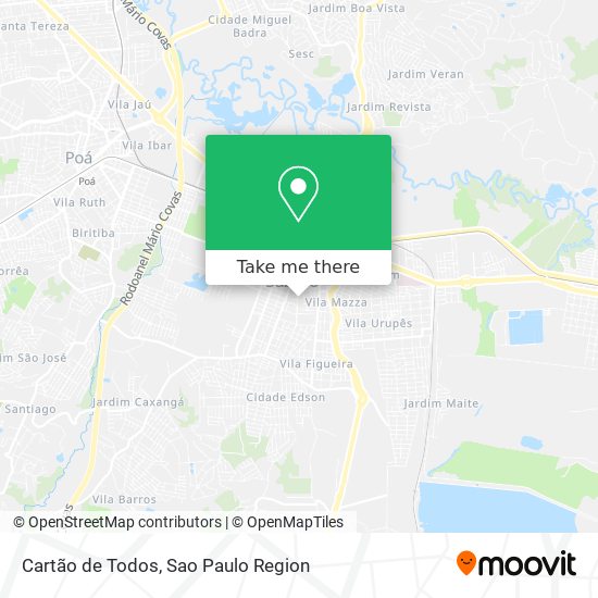 Cartão de Todos map