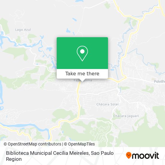Biblioteca Municipal Cecília Meireles map