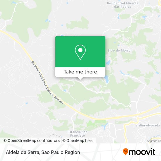 Aldeia da Serra map