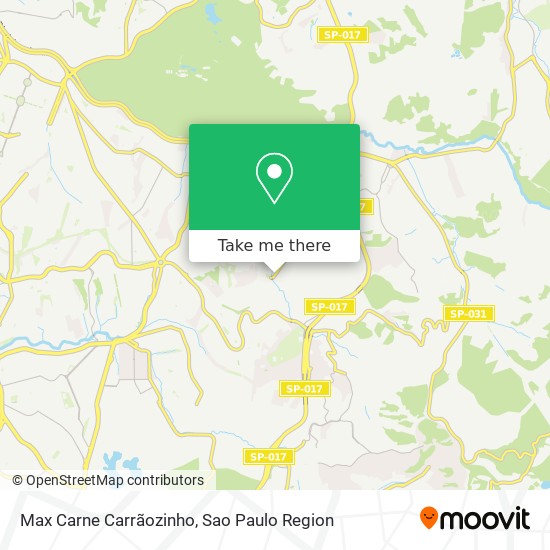 Mapa Max Carne Carrãozinho