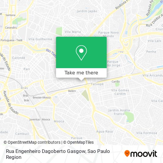 Rua Engenheiro Dagoberto Gasgow map