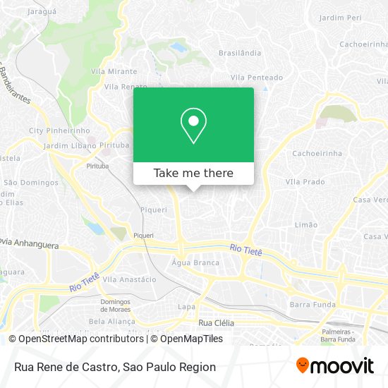 Rua Rene de Castro map