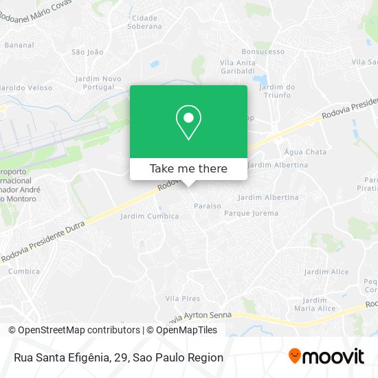 Rua Santa Efigênia, 29 map