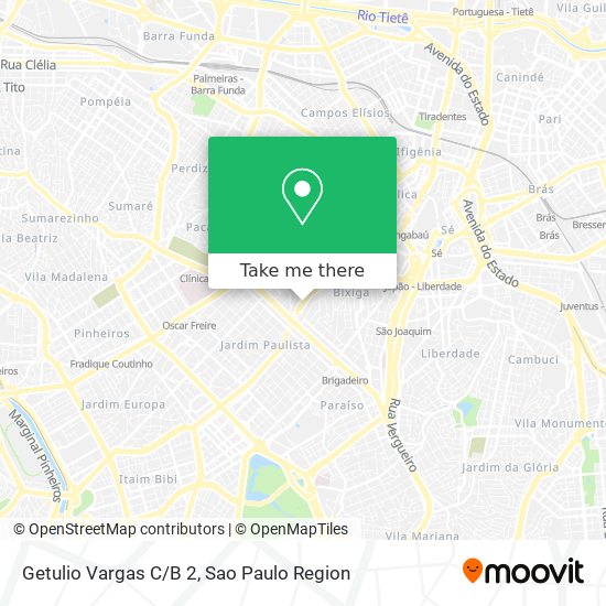 Getulio Vargas C/B 2 map