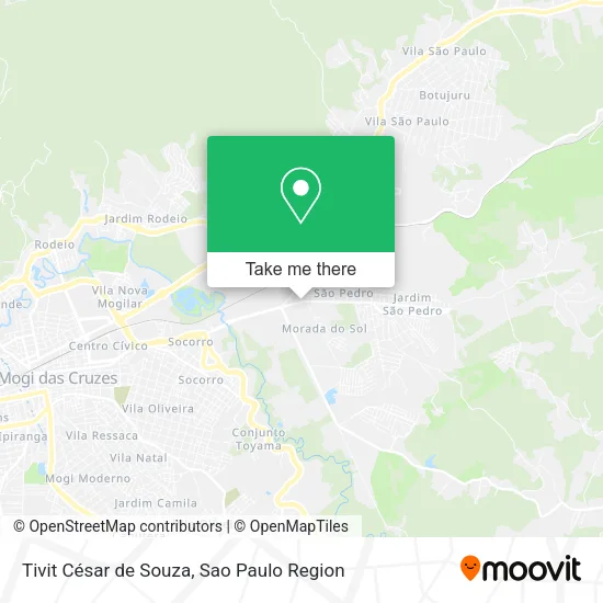 Tivit César de Souza map