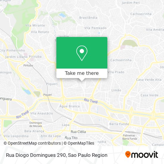 Rua Diogo Domingues 290 map