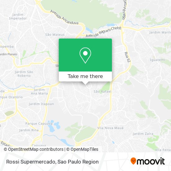 Rossi Supermercado map